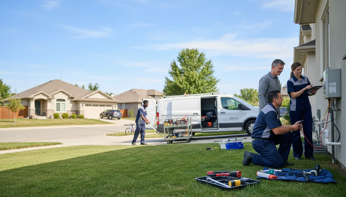 Tankless water heater service in Sheppard Afb, TX